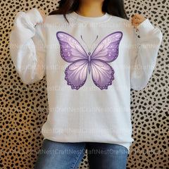 Purple Butterflies 1 Clipart Bundle - CraftNest - Digital Crafting and Art