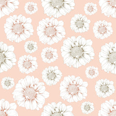 Ink Flowers Seamless Digital Paper - CraftNest - Digital Crafting and Art