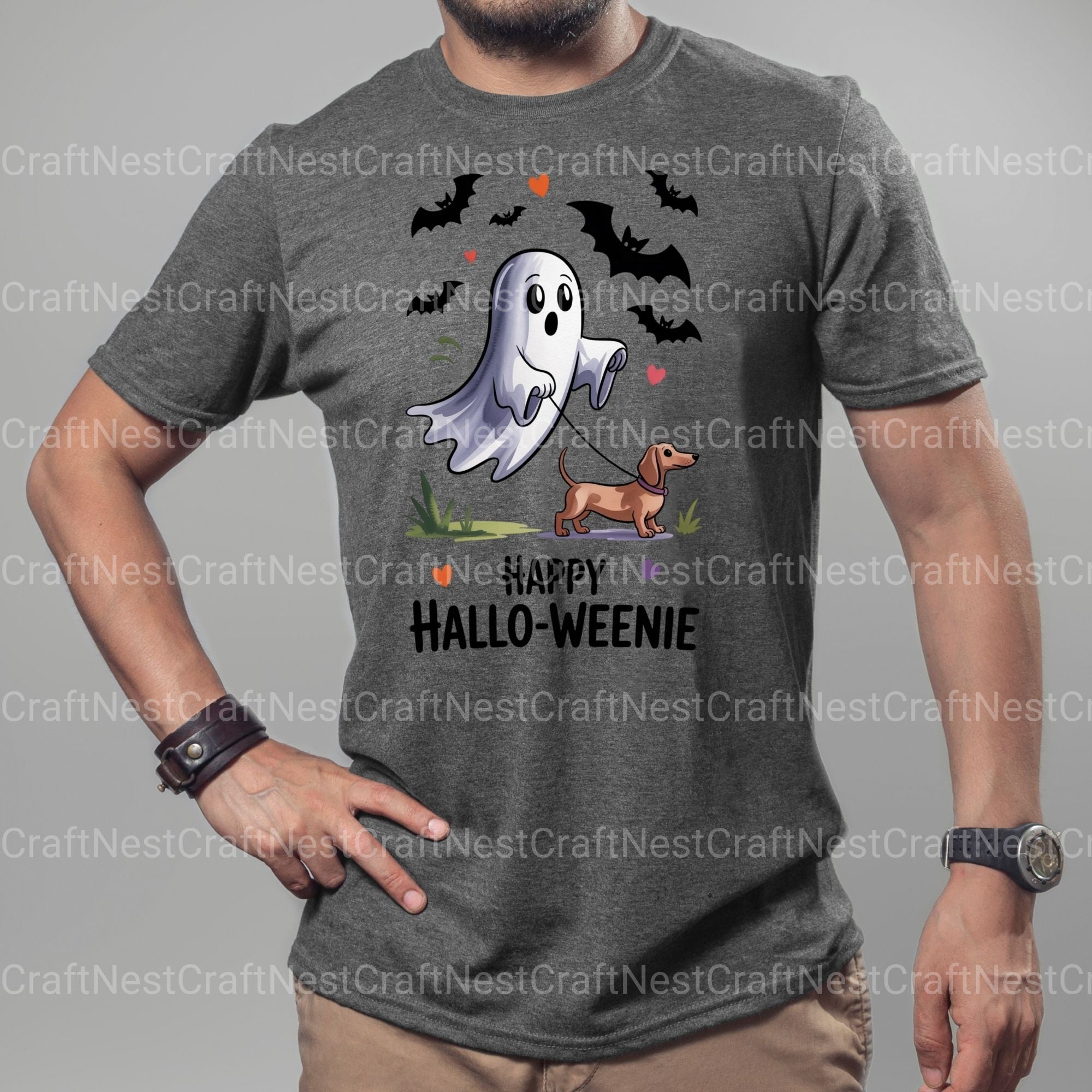 Dachshund Ghost Halloween Clipart Bundle - CraftNest - Digital Crafting and Art