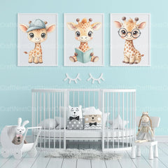 Cute Giraffes Clipart Bundle - CraftNest - Digital Crafting and Art