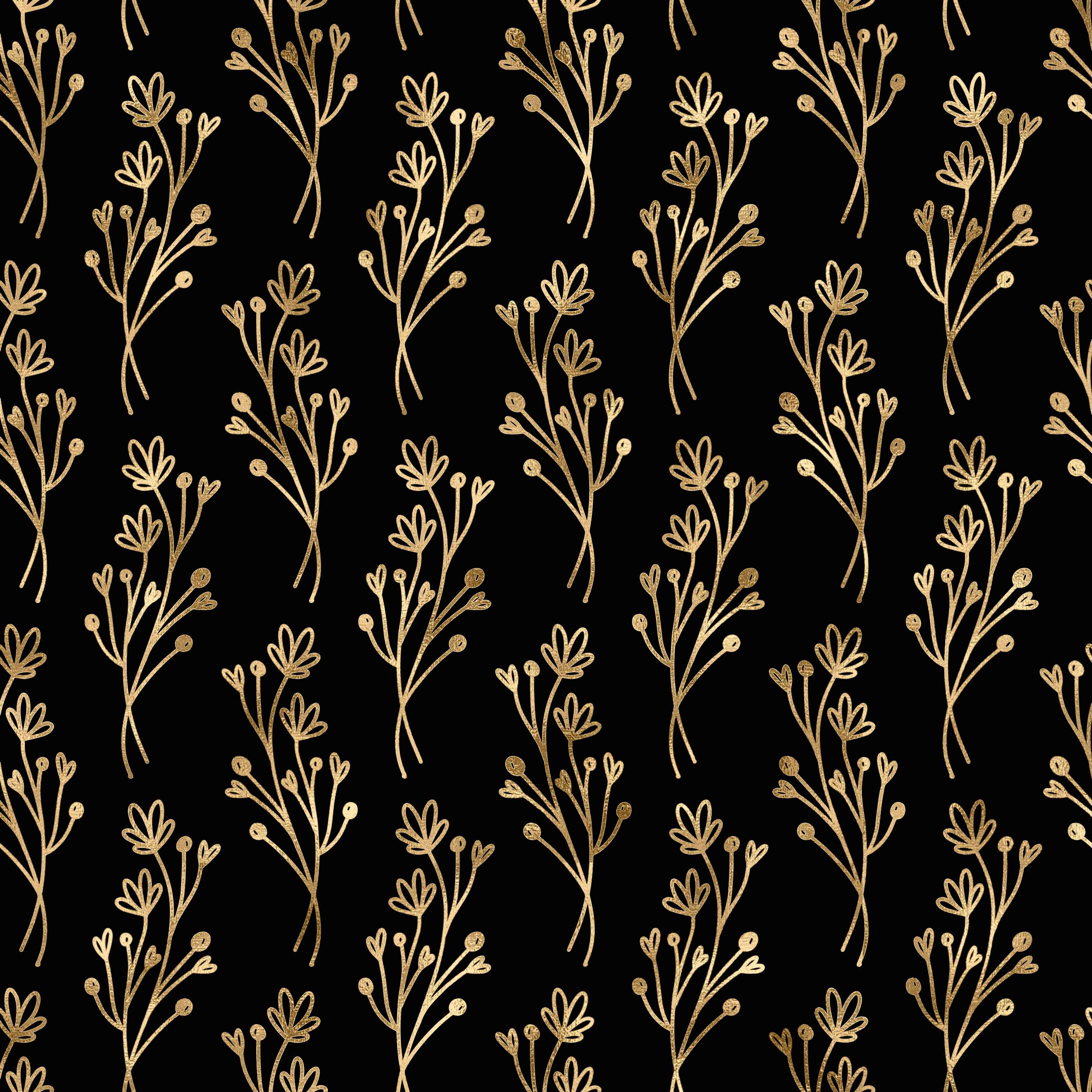 Gold Foil & Black Texture Paper - CraftNest - Digital Crafting and Art