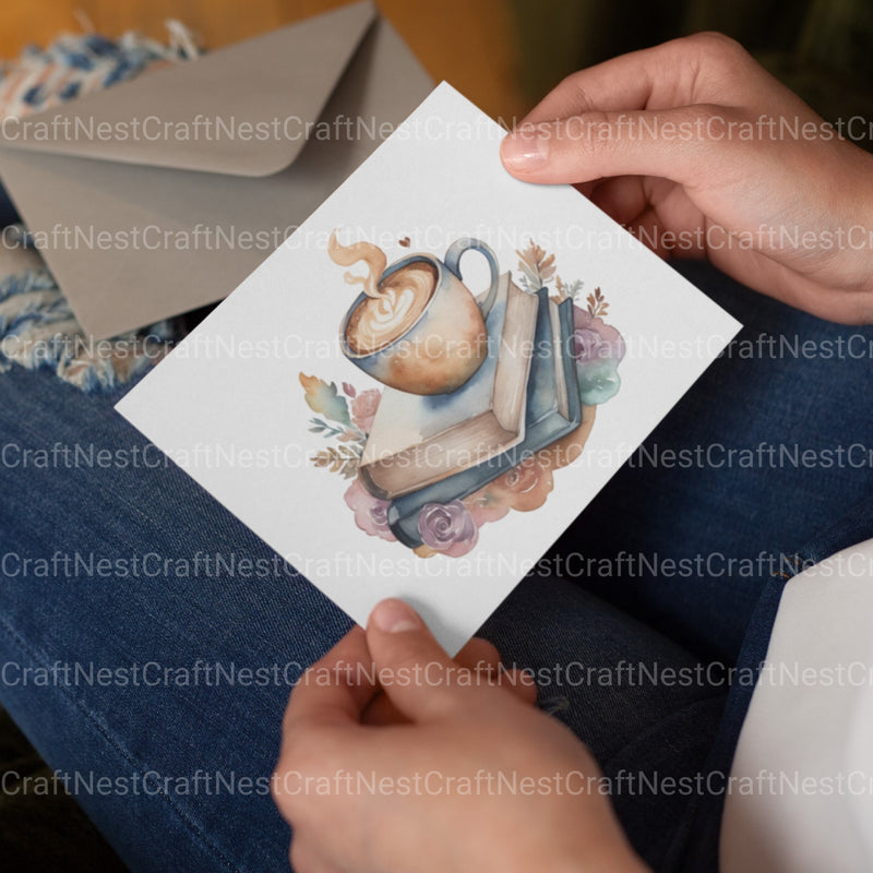 Boho Books Clipart Bundle - CraftNest - Digital Crafting and Art