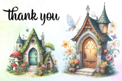 Cute Magic Doors Clipart Bundle - CraftNest - Digital Crafting and Art