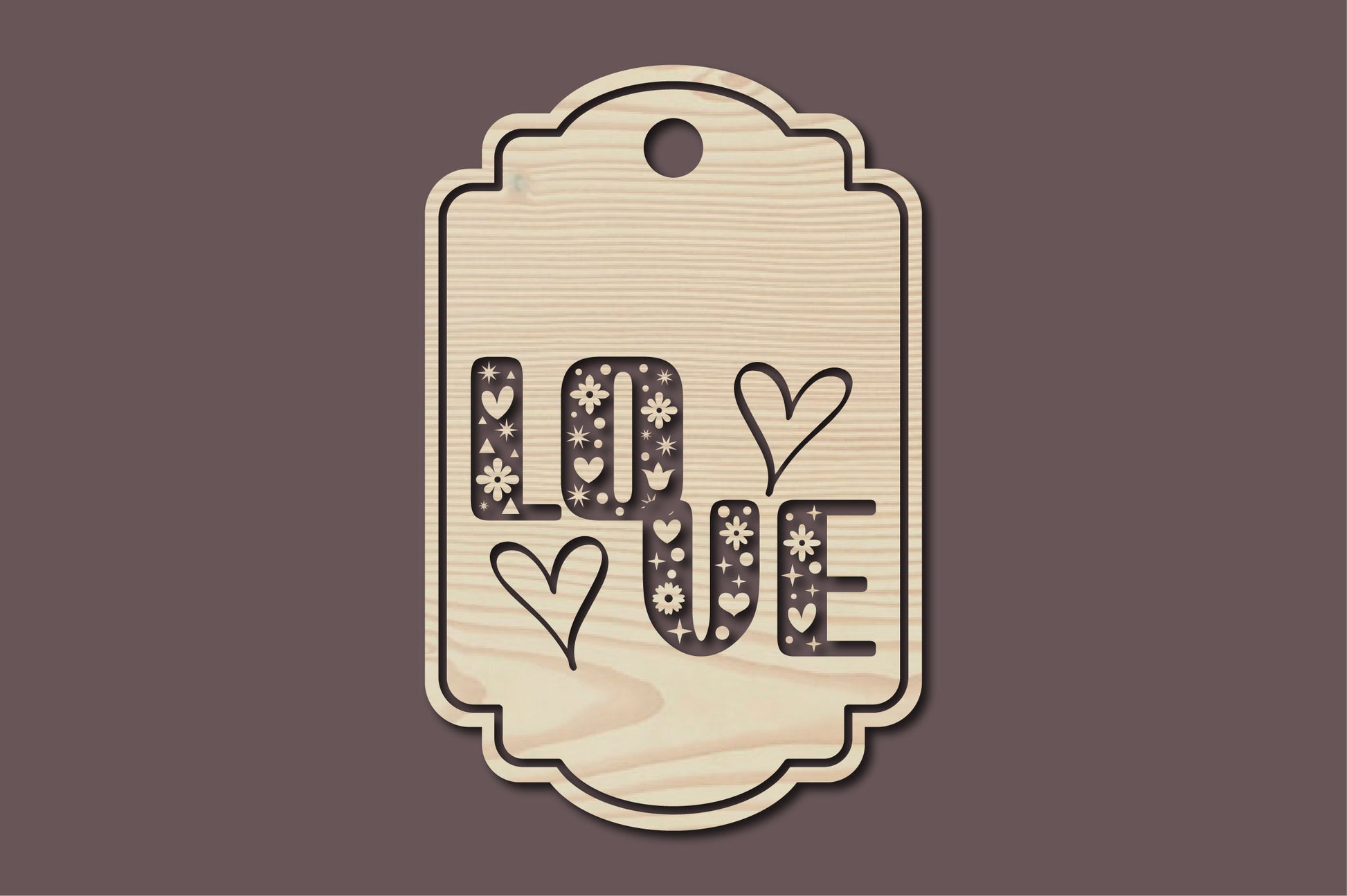 Valentine Gift Tag Laser Cut Bundle - CraftNest - Digital Crafting and Art