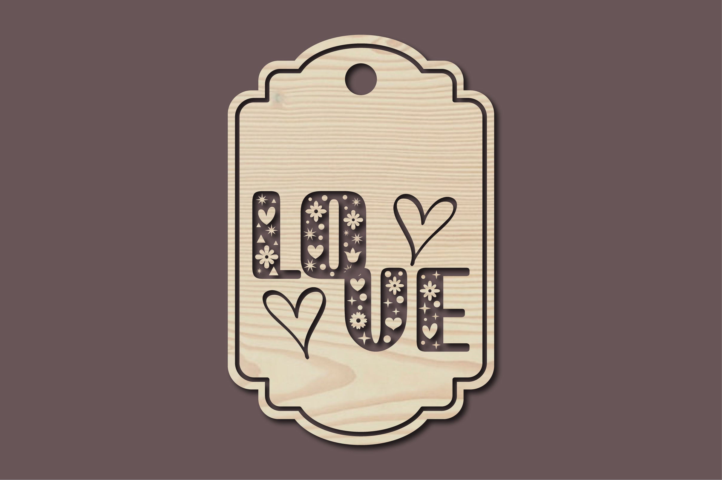 Valentine Gift Tag Laser Cut Bundle - CraftNest - Digital Crafting and Art