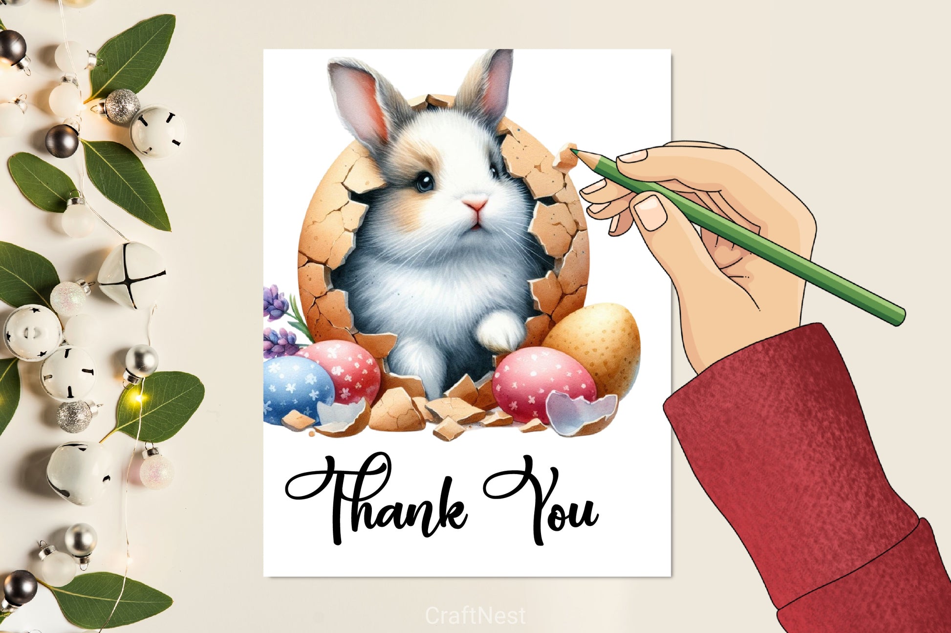 Easter Day Clipart Bundle - CraftNest - Digital Crafting and Art