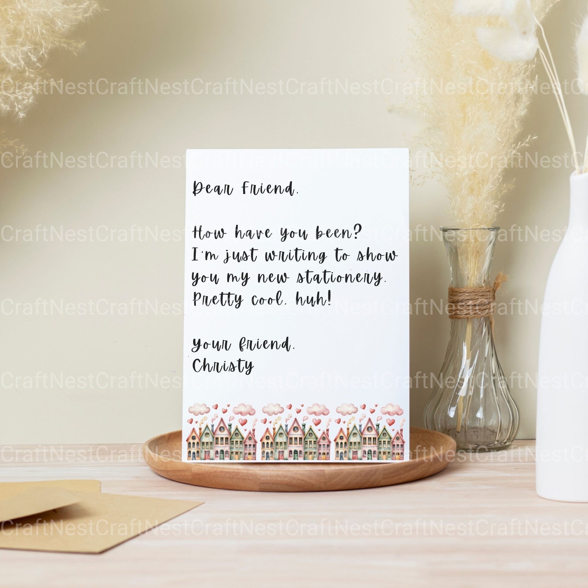 Row Houses 2 Clipart Bundle - CraftNest - Digital Crafting and Art