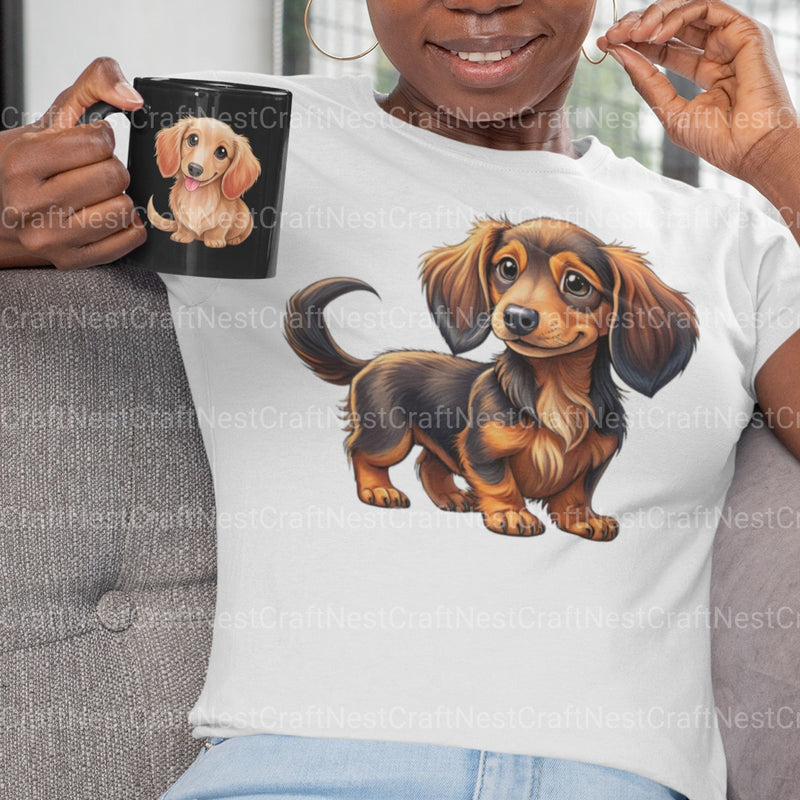 Dachshunds Clipart Bundle - CraftNest - Digital Crafting and Art