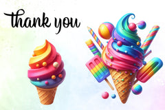 Ice Cream Clipart Bundle 2 - CraftNest - Digital Crafting and Art