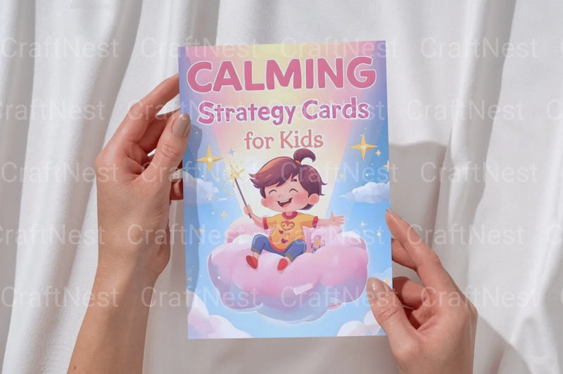 Calming Strategy Cards for Kids - CraftNest - Digital Crafting and Art