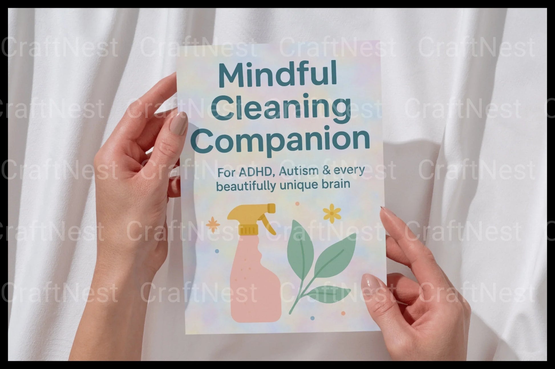 Mindful Cleaning Companion Guide - CraftNest - Digital Crafting and Art