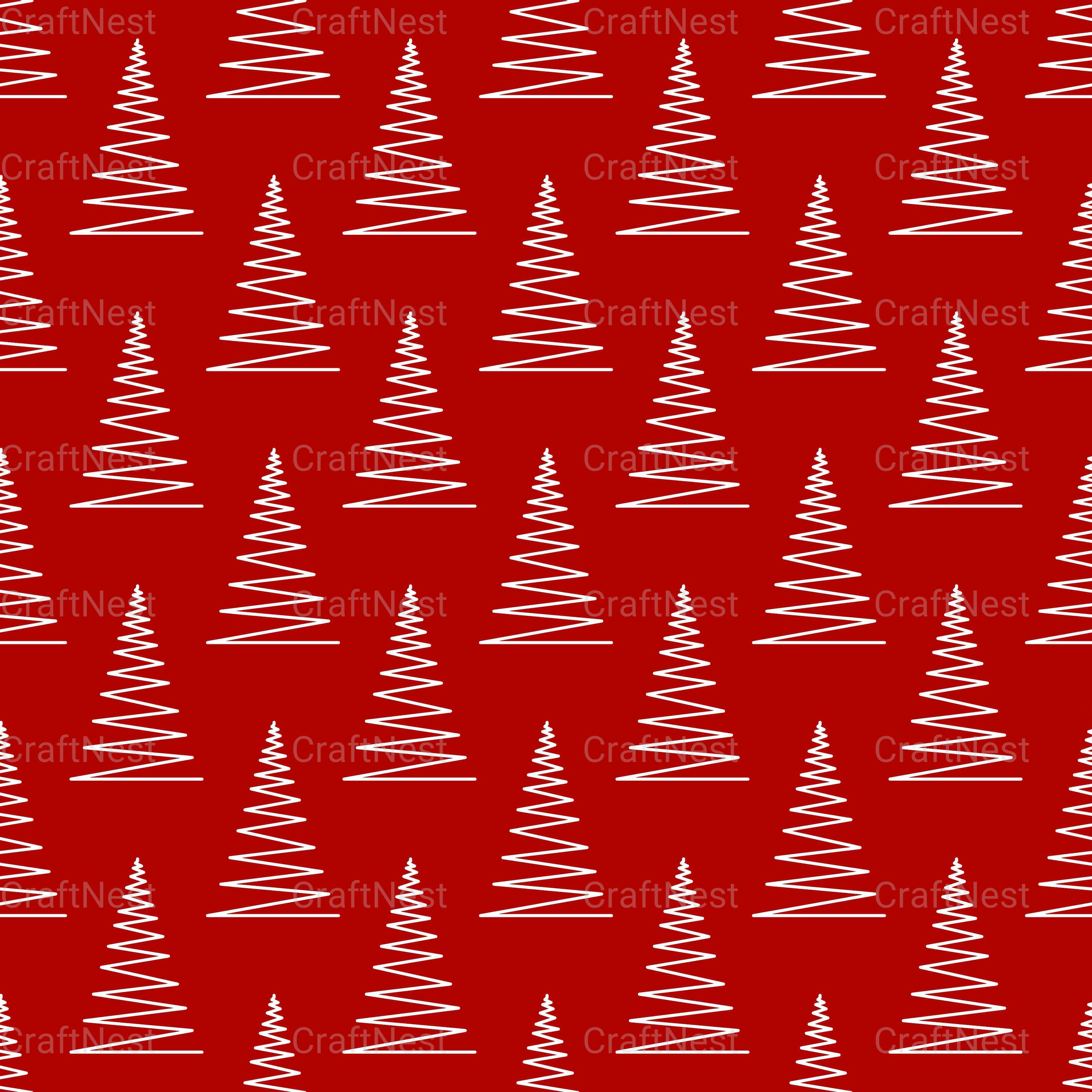 Christmas Nordic Seamless Digital Paper 2 - CraftNest - Digital Crafting and Art