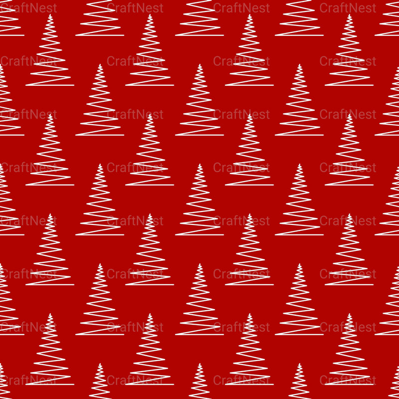 Christmas Nordic Seamless Digital Paper 2 - CraftNest - Digital Crafting and Art