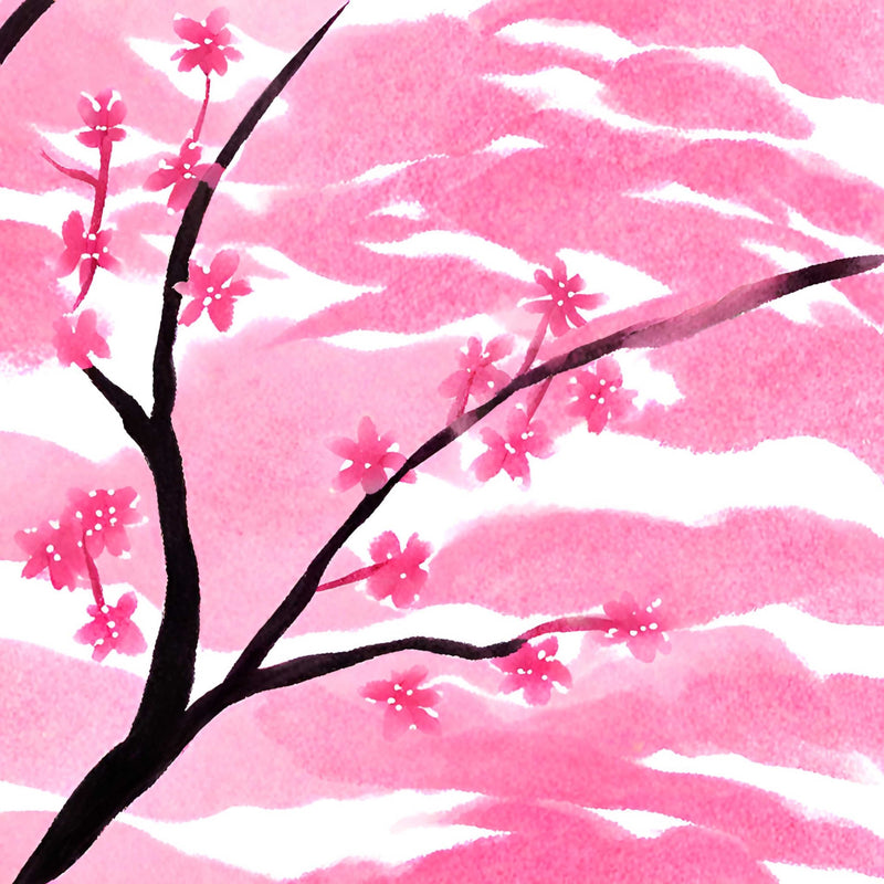 Sakura Blossom Seamless Digital Paper - CraftNest - Digital Crafting and Art