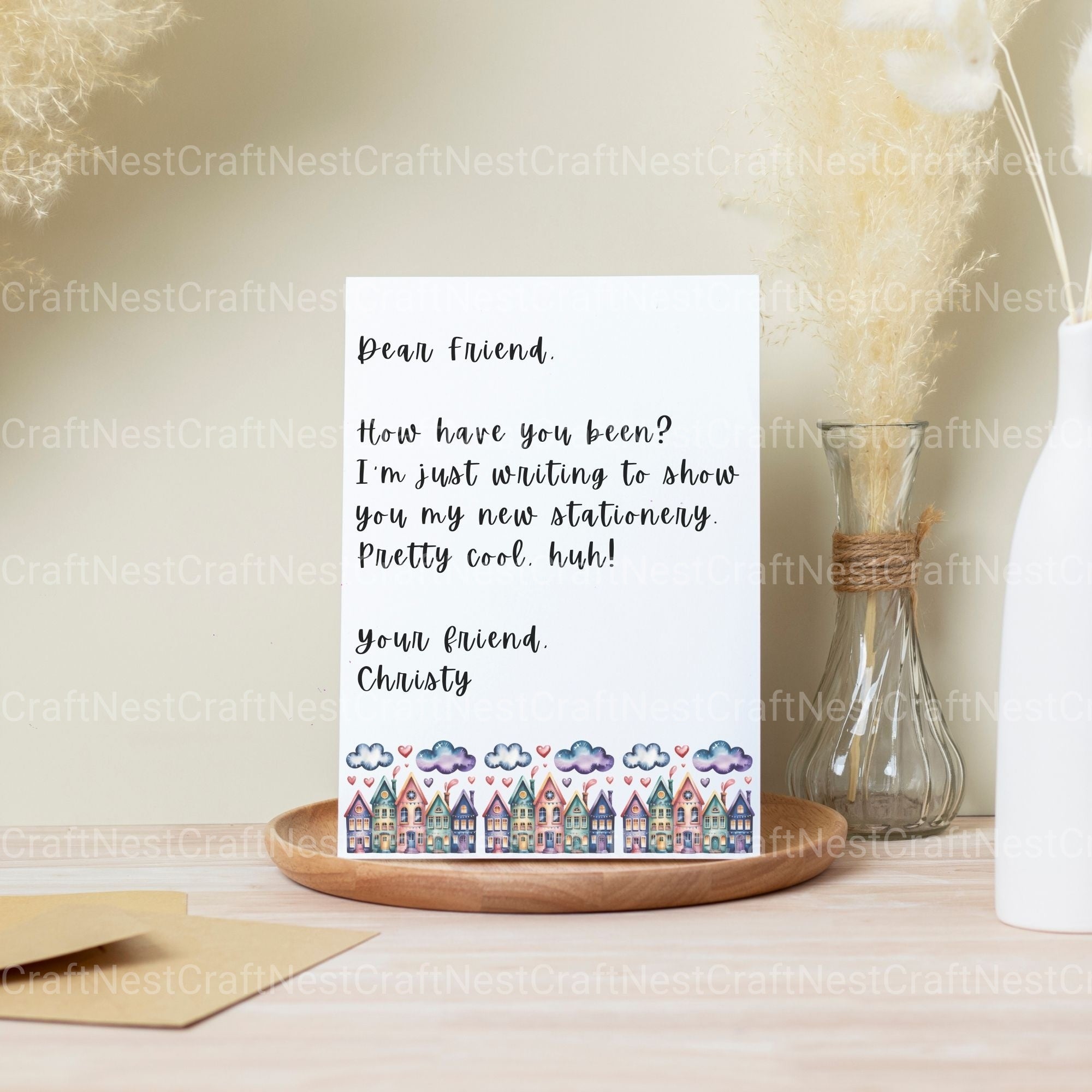 Row Houses 1 Clipart Bundle - CraftNest - Digital Crafting and Art