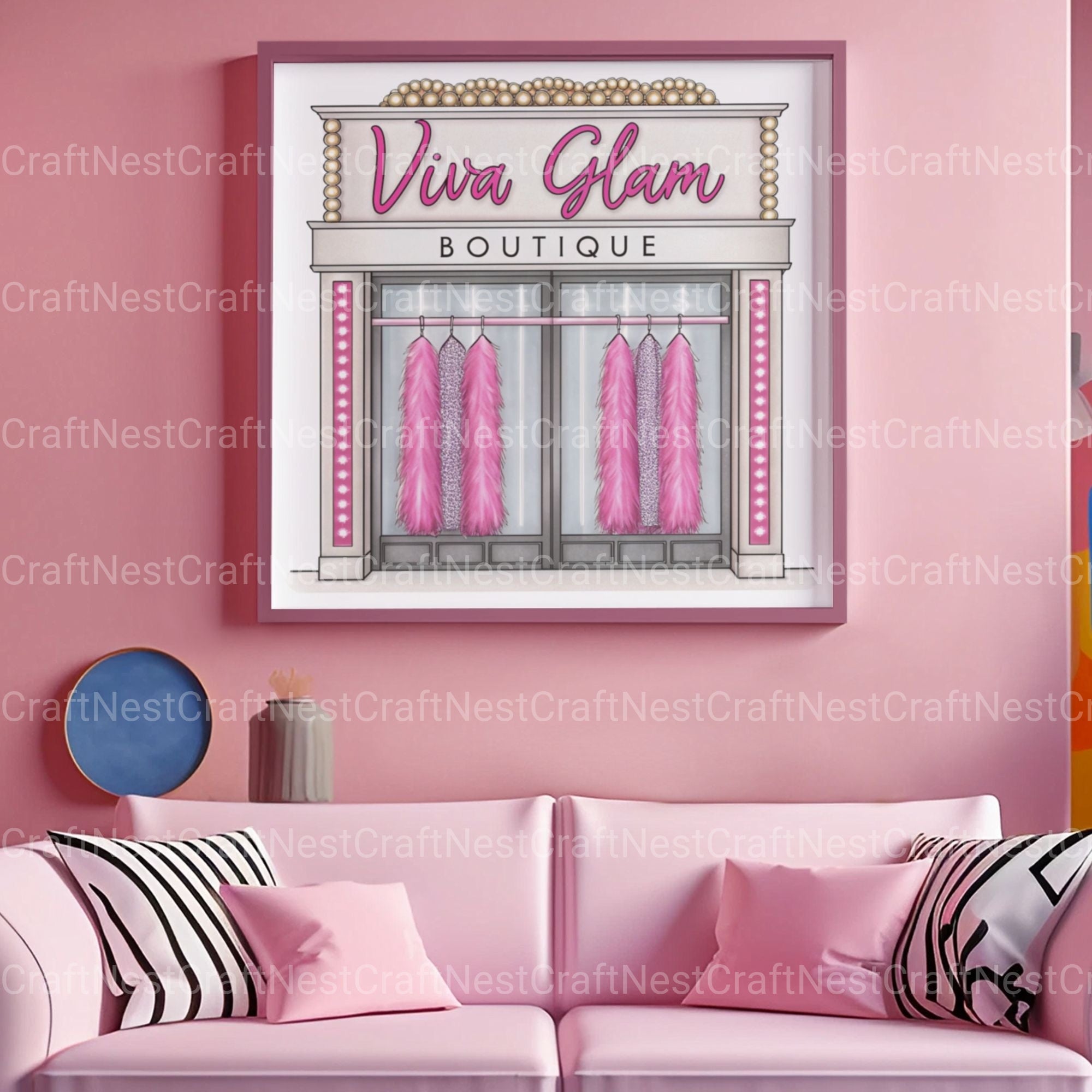 Village Shops Las Vegas Clipart Bundle - CraftNest - Digital Crafting and Art