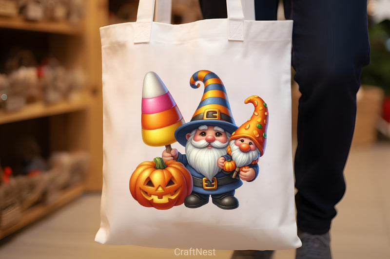 Halloween Gnome & Corn Clipart Bundle - CraftNest - Digital Crafting and Art