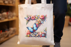 Butterfly Alphabet Clipart Bundle - CraftNest - Digital Crafting and Art