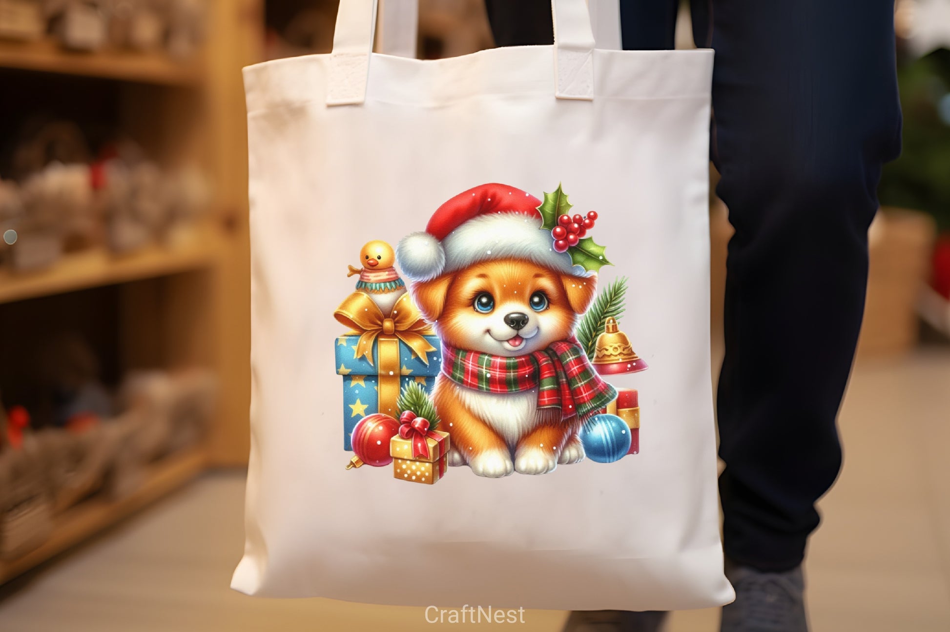 Christmas Dog Clipart Bundle 7 - CraftNest - Digital Crafting and Art