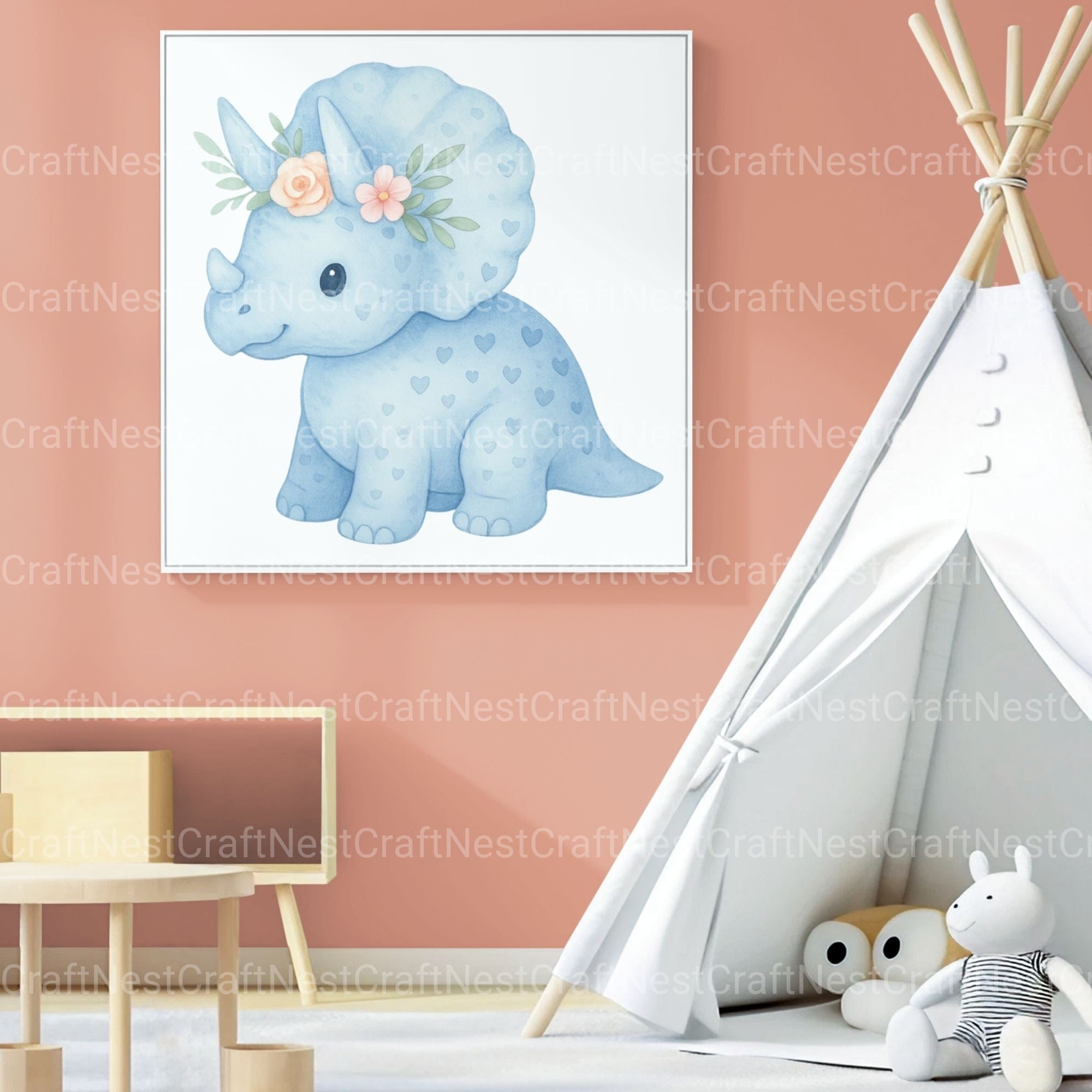 Baby Dinosaurs 2 Clipart Bundle - CraftNest - Digital Crafting and Art