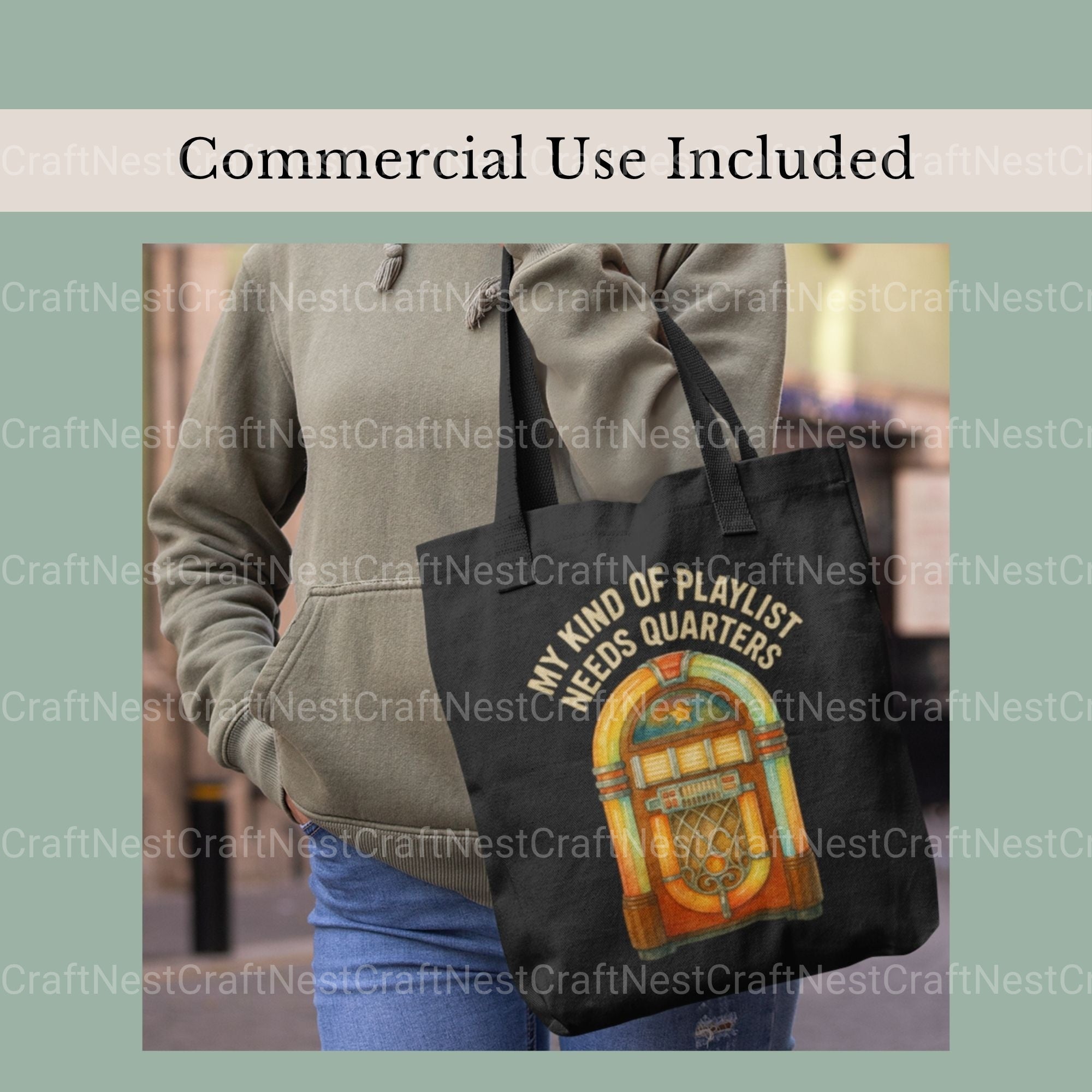 My Kind Of Playlist Needs Quarters Clipart Bundle - CraftNest - Digital Crafting and Art