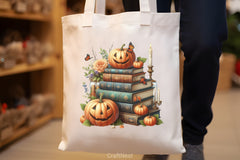 Halloween Books Clipart Bundle - CraftNest - Digital Crafting and Art