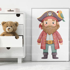 Pirates Little Boys Clipart Bundle - CraftNest - Digital Crafting and Art