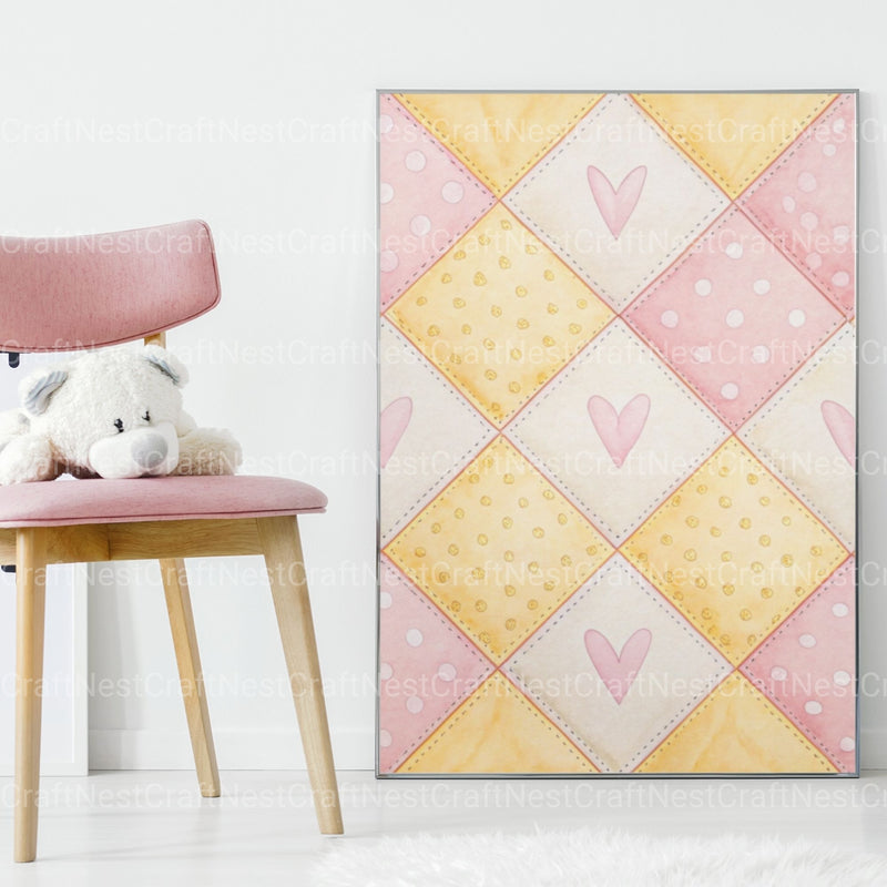 Quilt For Girls Clipart Bundle - CraftNest - Digital Crafting and Art