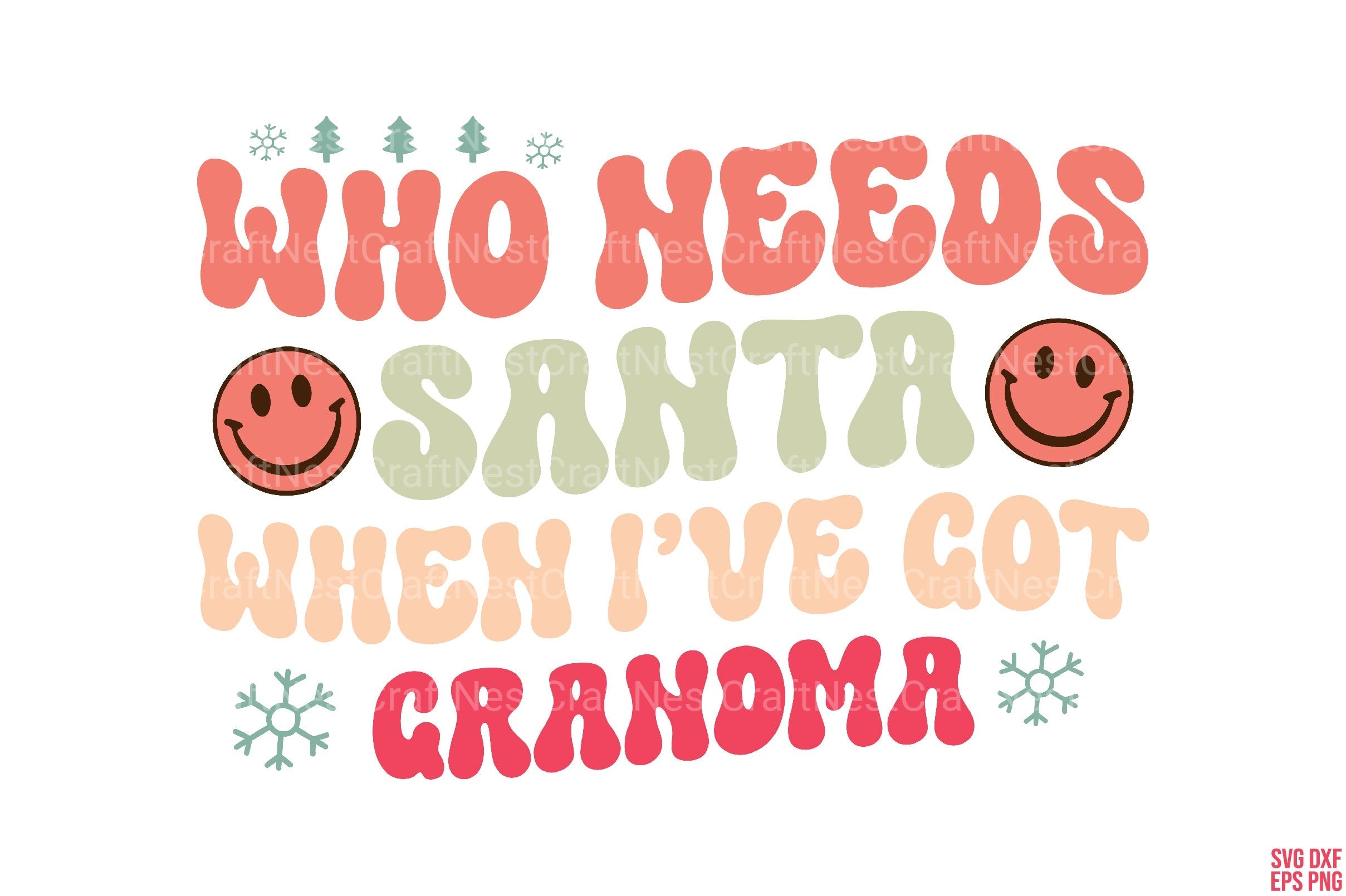 Retro Christmas Quotes Bundle - CraftNest - Digital Crafting and Art