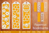Bee Papercut Bookmarks SVG Bundle