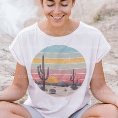 Retro Sunsets 3 Clipart Bundle - CraftNest - Digital Crafting and Art