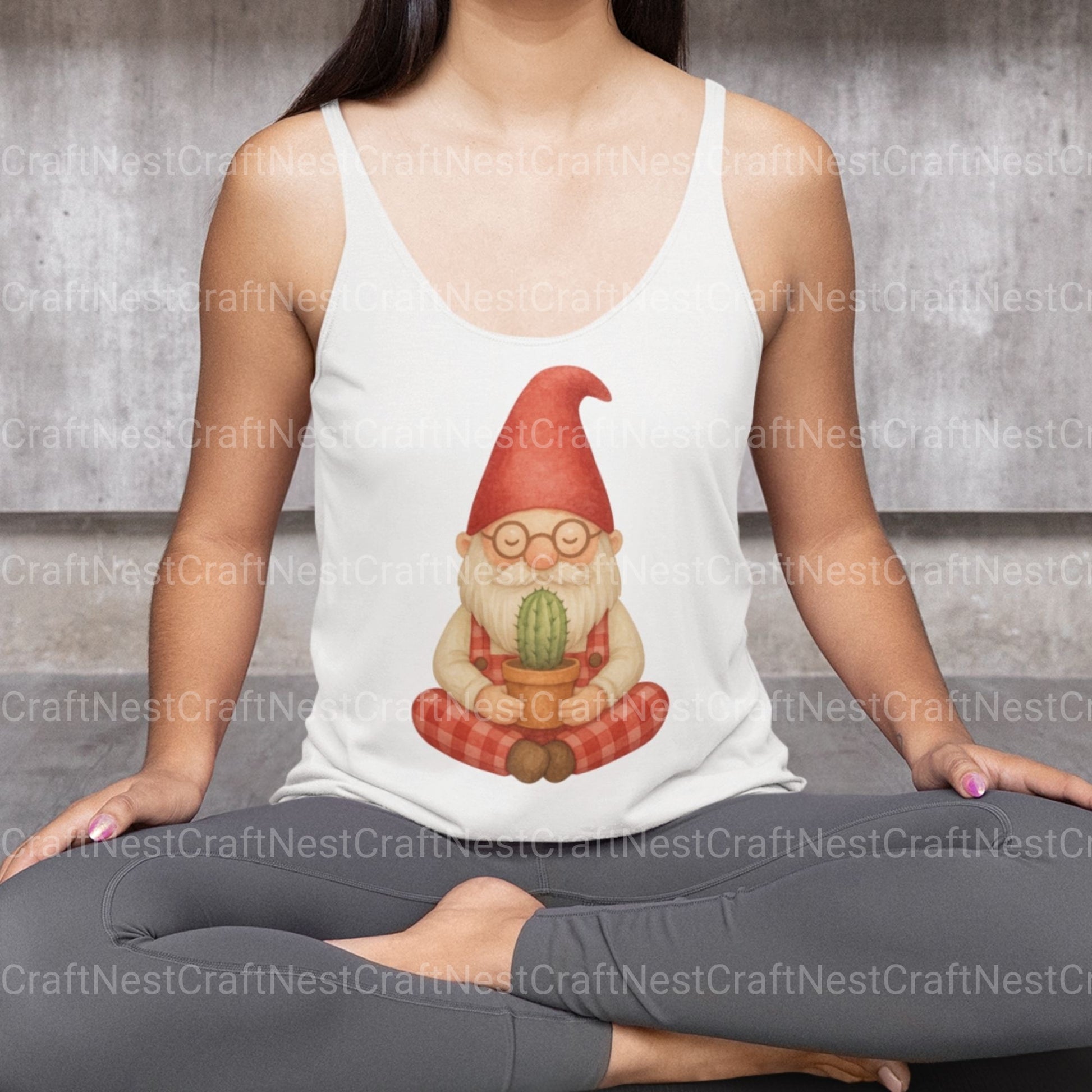 Gnomes Gardening 2 Clipart Bundle - CraftNest - Digital Crafting and Art