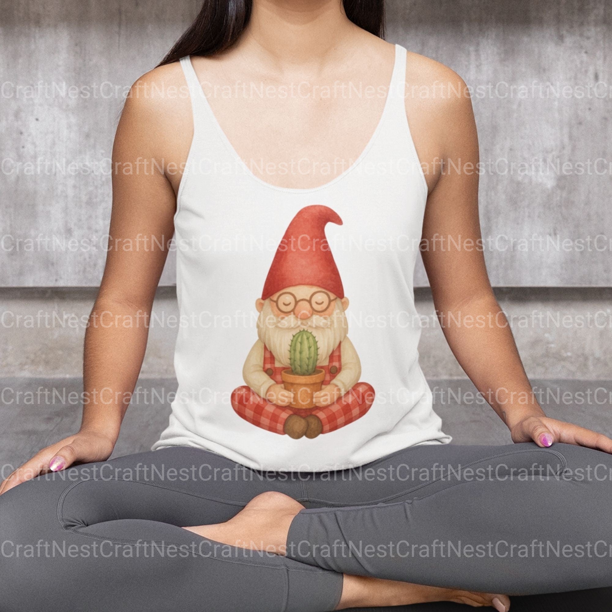 Gnomes Gardening 2 Clipart Bundle - CraftNest - Digital Crafting and Art