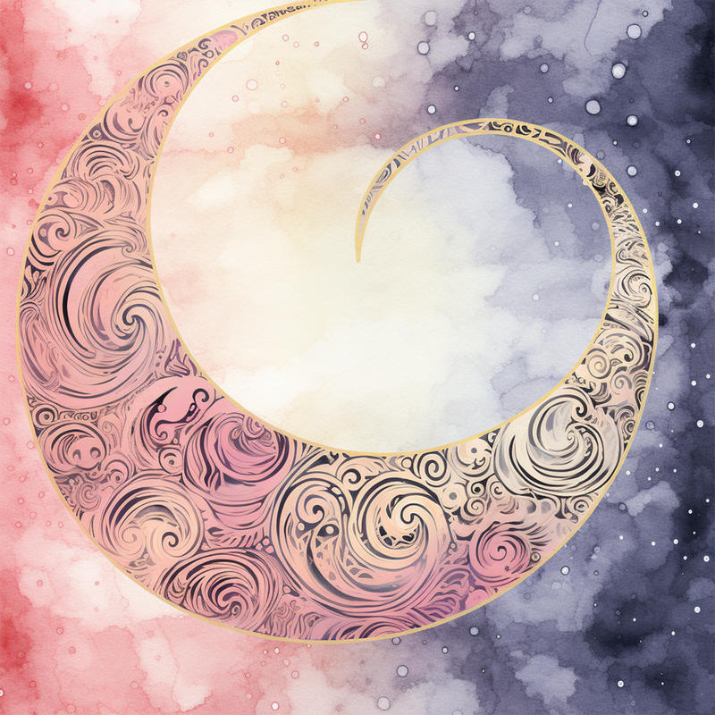 Moon Boho Seamless Digital Paper - CraftNest - Digital Crafting and Art