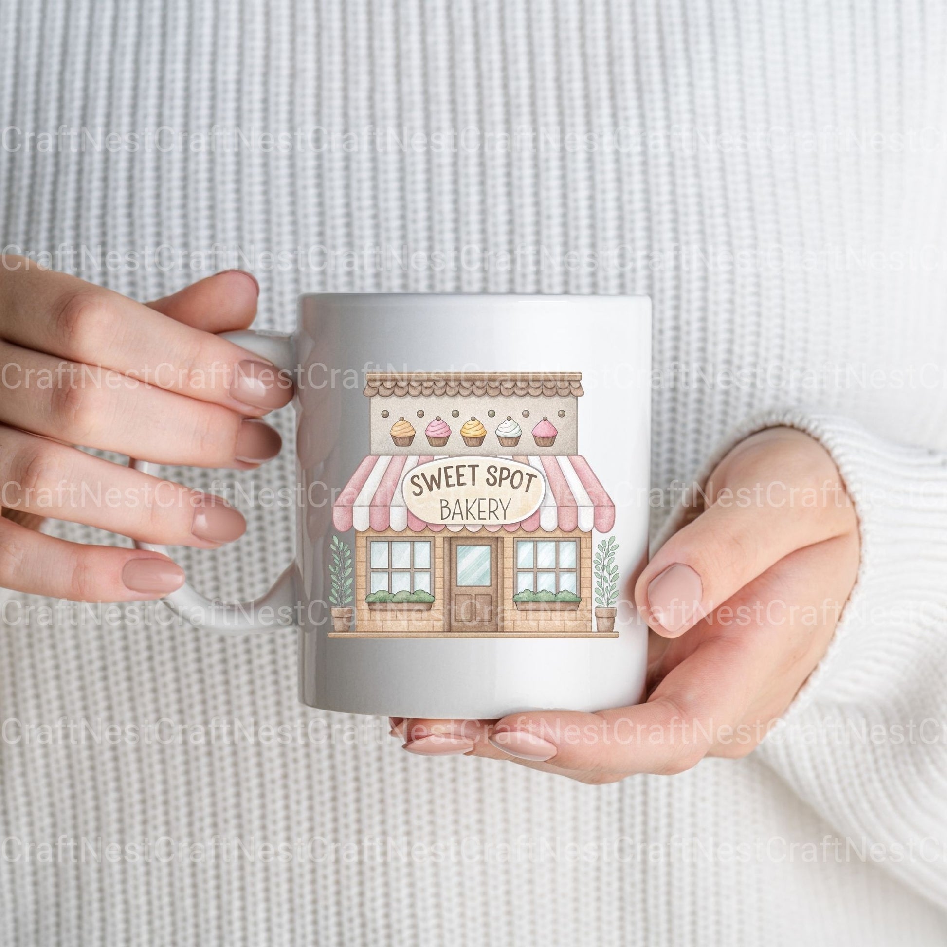 Village Shops Clipart Bundle - CraftNest - Digital Crafting and Art