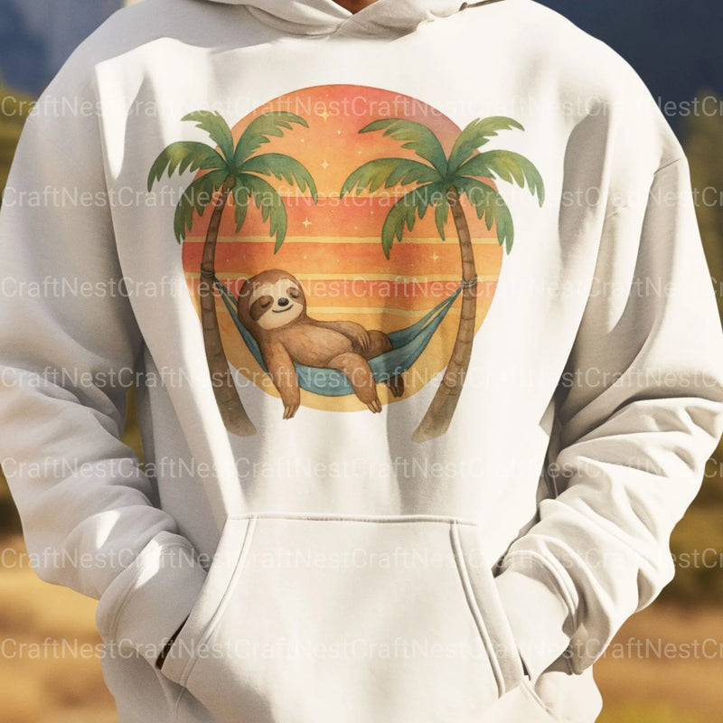 Retro Sunset & Animals Clipart Bundle - CraftNest - Digital Crafting and Art