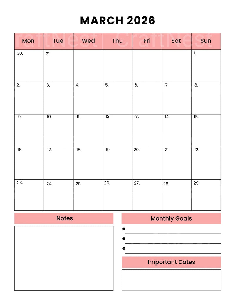 Budget Management Organizer - CraftNest - Digital Crafting and Art