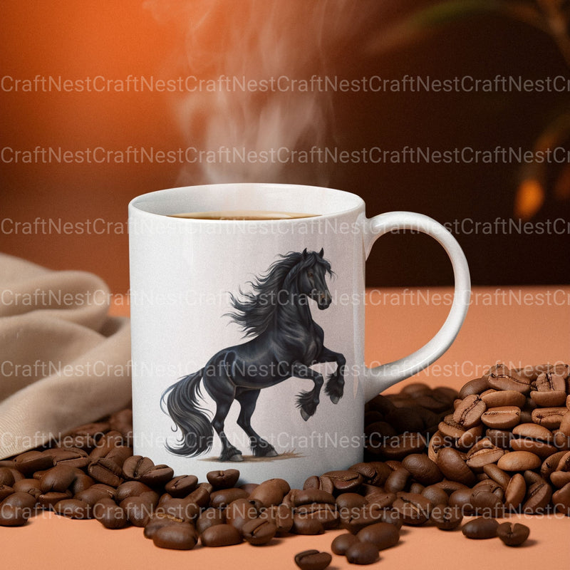 Horses Clipart Bundle 3 - CraftNest - Digital Crafting and Art