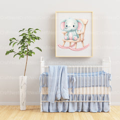 Rocking Chair Nursery Animals Clipart Bundle - CraftNest - Digital Crafting and Art