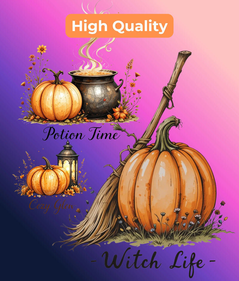 Halloween Pumpkin Clipart Bundle - CraftNest - Digital Crafting and Art
