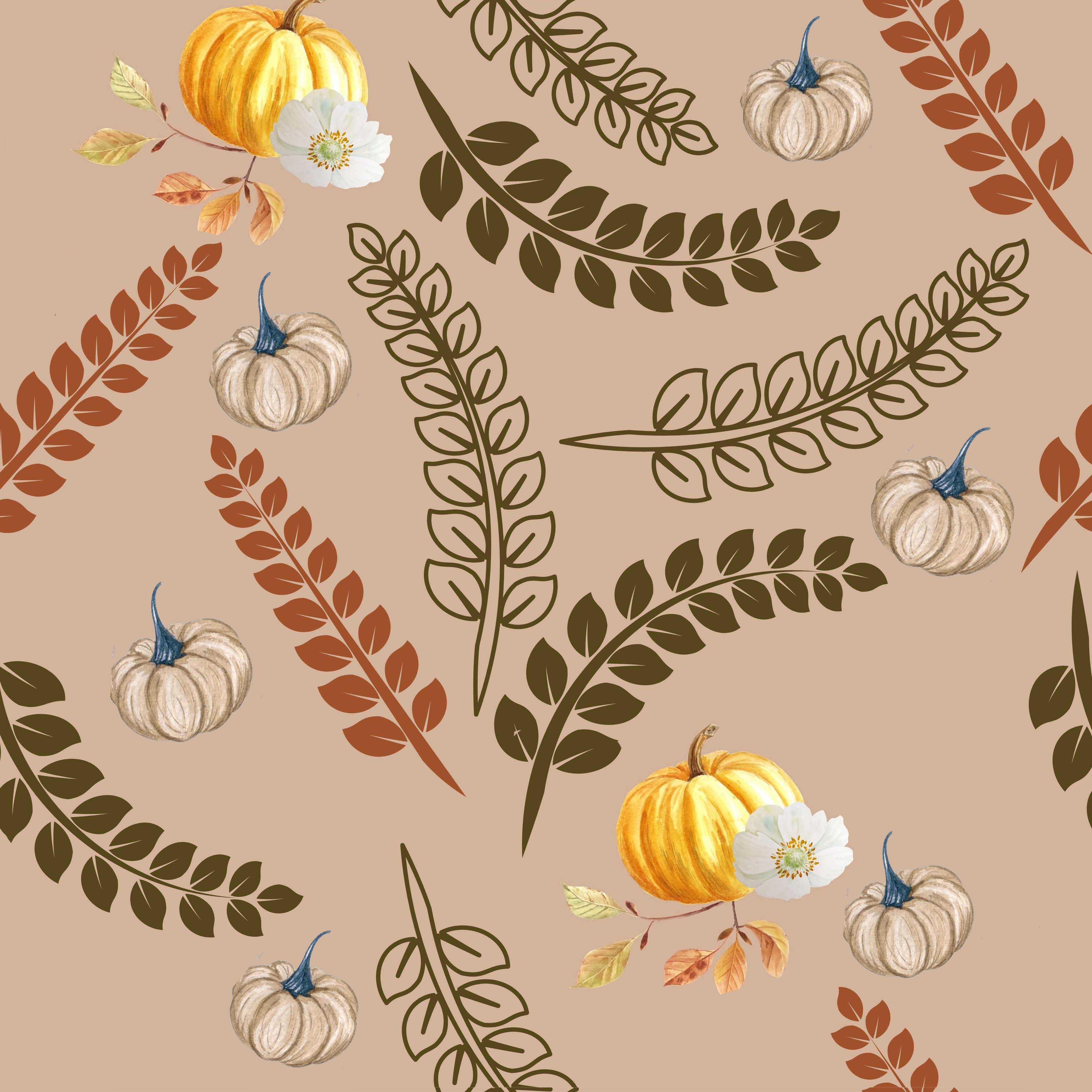 Harvest Seamless Digital Paper - CraftNest - Digital Crafting and Art