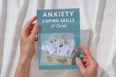 50 Anxiety Coping Skills Cards for Stress Relief - CraftNest - Digital Crafting and Art