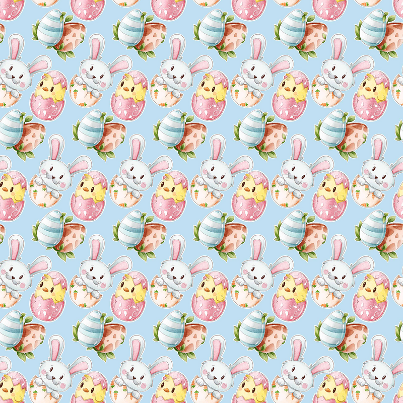 Watercolor Easter Seamless Digital Paper - CraftNest - Digital Crafting and Art