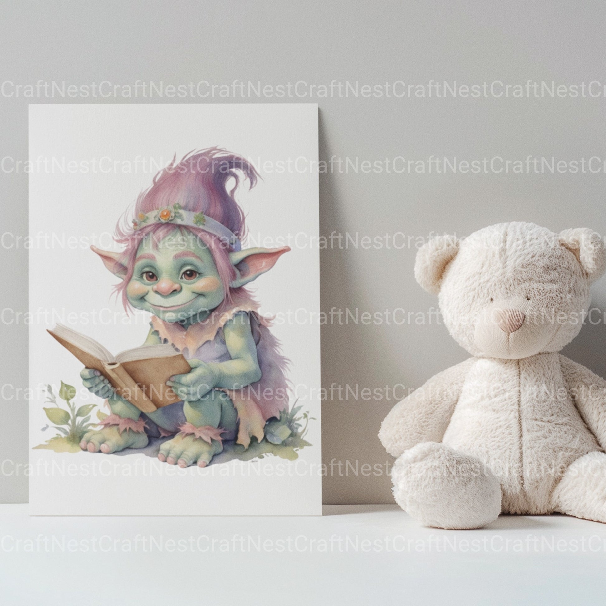Trolls Clipart Bundle - CraftNest - Digital Crafting and Art