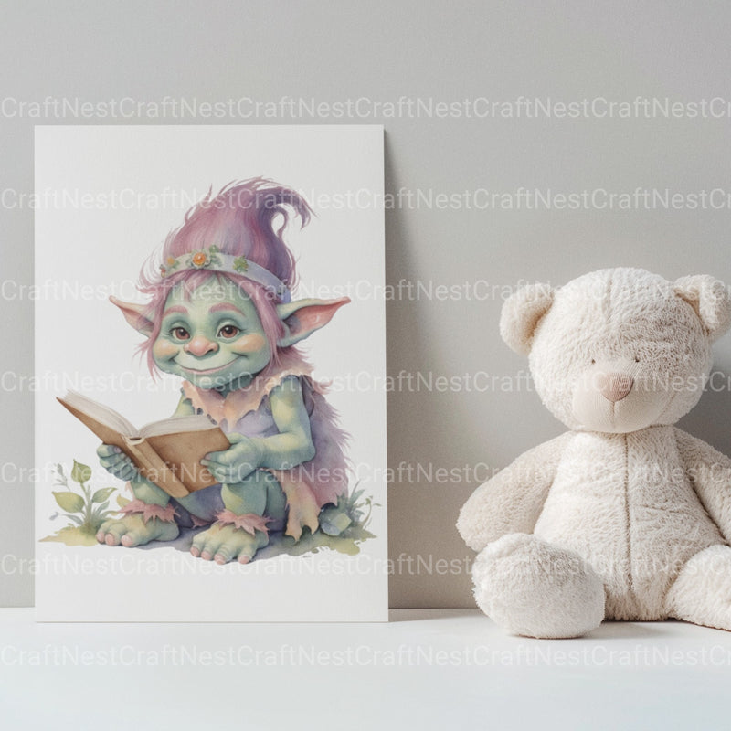 Trolls Clipart Bundle - CraftNest - Digital Crafting and Art
