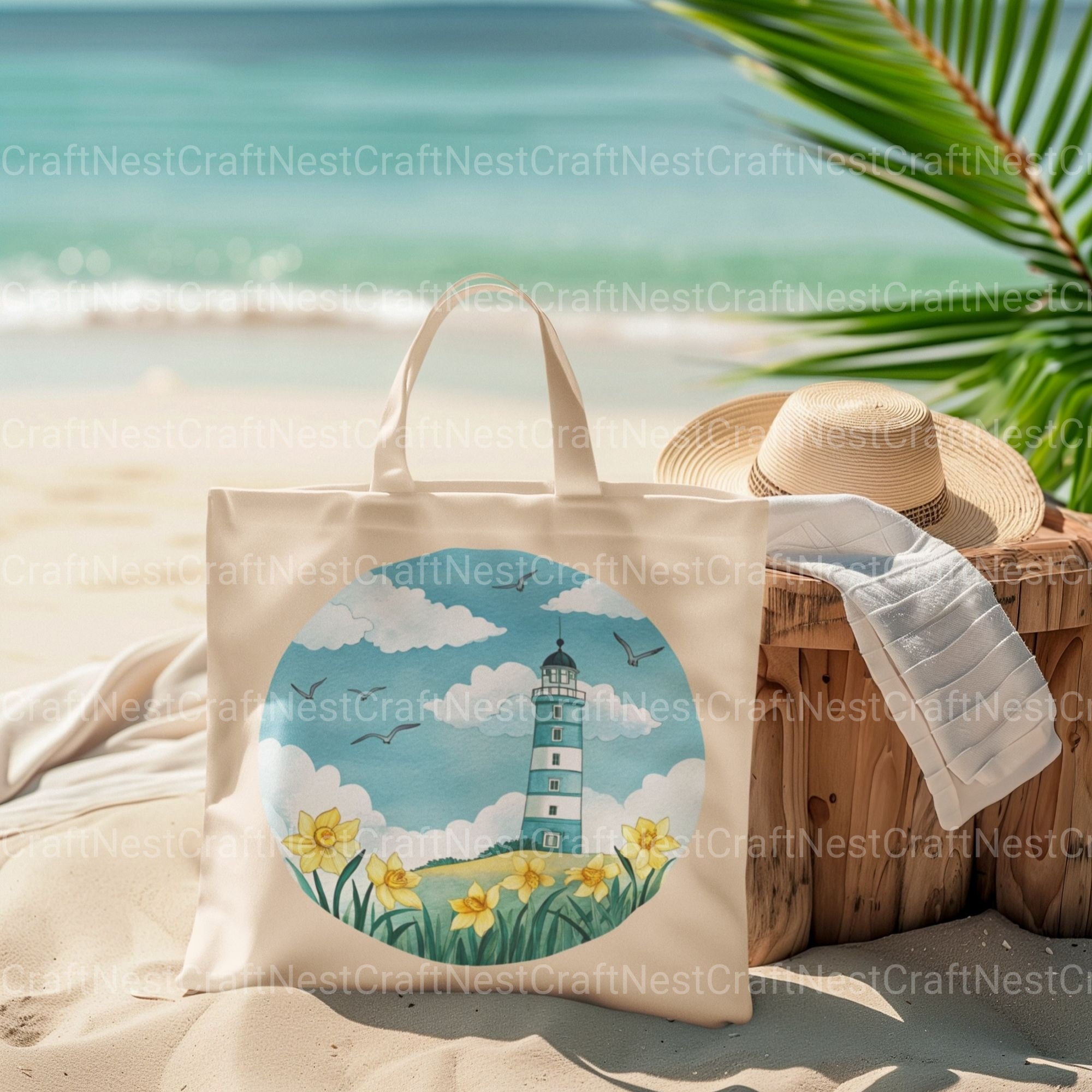 Lighthouses Updated Clipart Bundle - CraftNest - Digital Crafting and Art