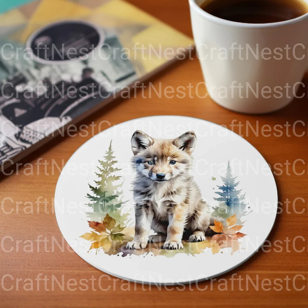 Cute Woodland Animals Clipart Bundle 2 - CraftNest - Digital Crafting and Art