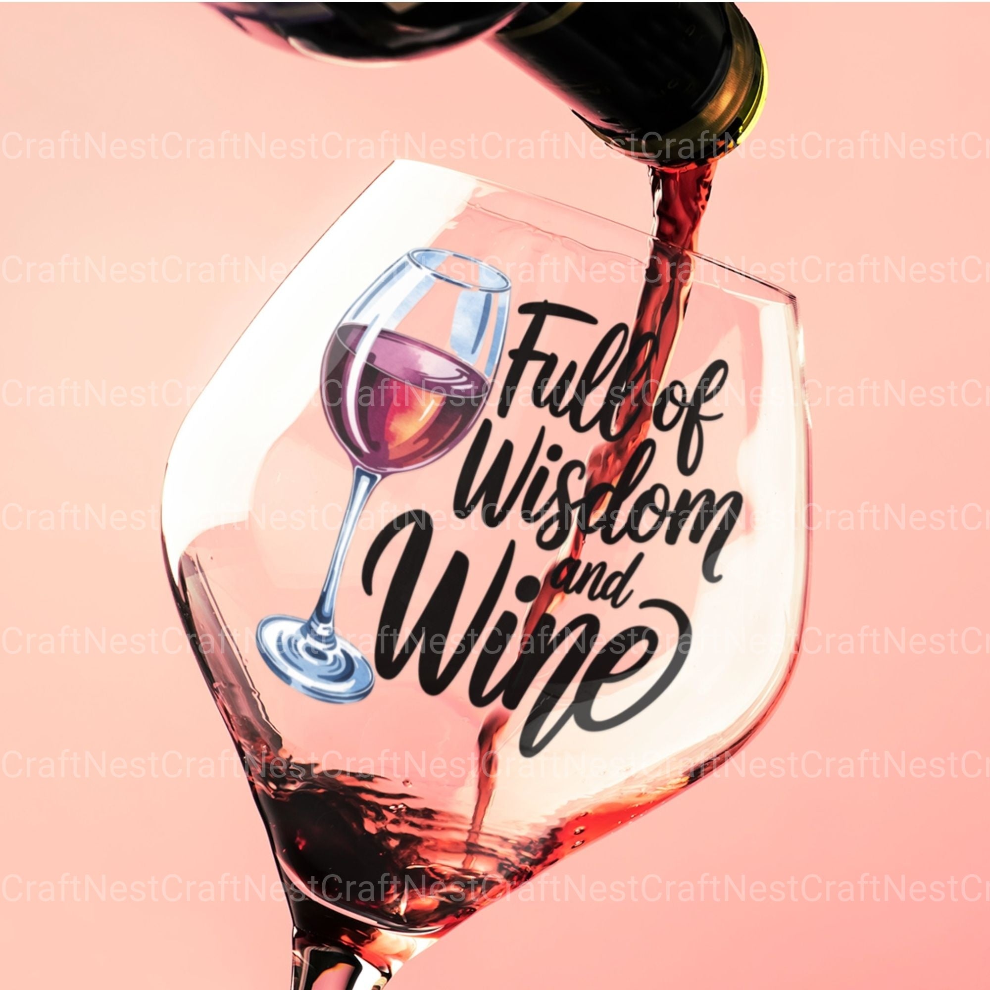 Wine Quotes Clipart Bundle - CraftNest - Digital Crafting and Art