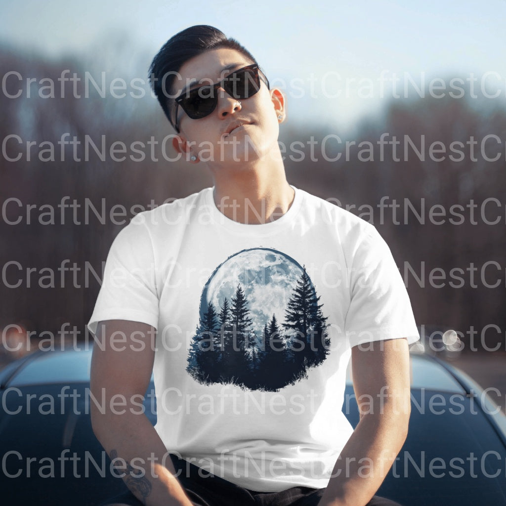 Forest Moon Clipart Bundle - CraftNest - Digital Crafting and Art