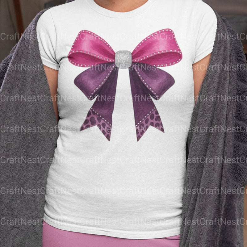 Coquette Cheetah Bows Clipart Bundle - CraftNest - Digital Crafting and Art